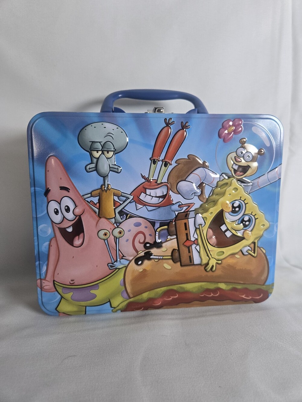 SpongeBob SquarePants & Friends Embossed Tin Lunch Box